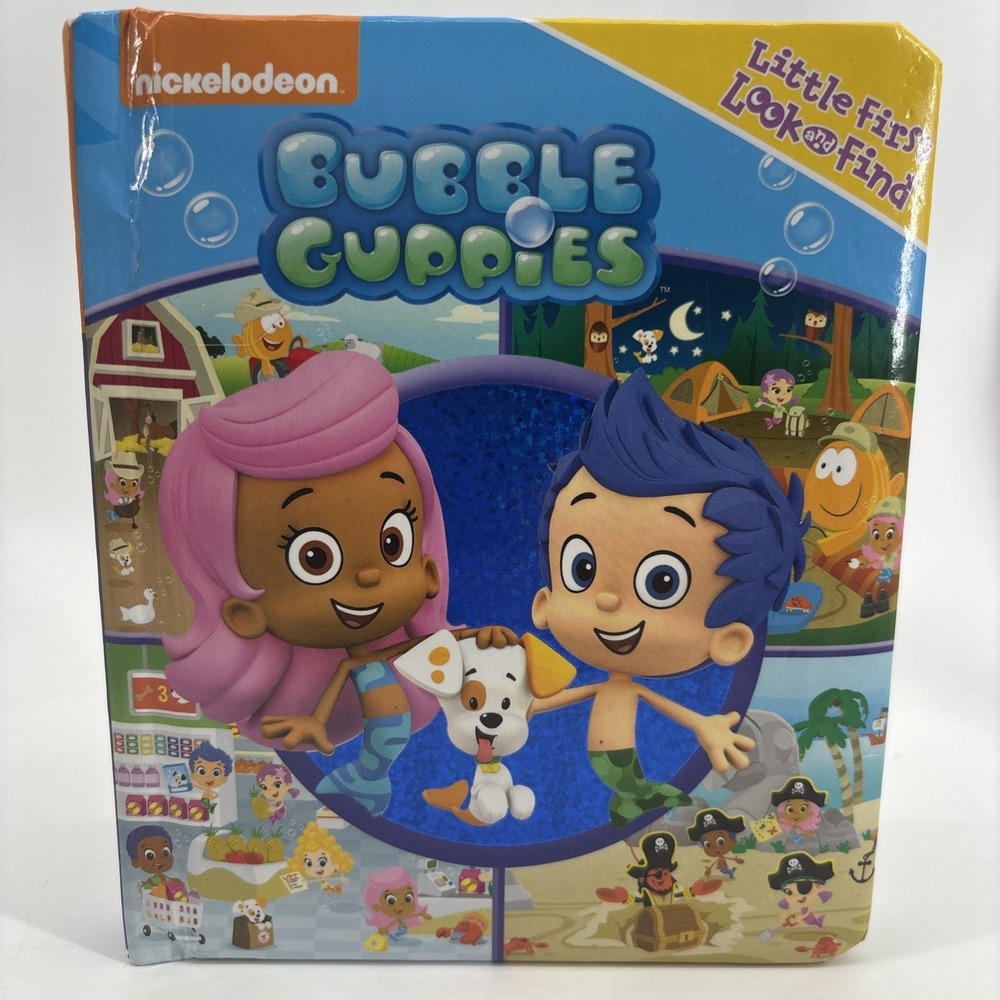 Nickelodeon: Bubble Guppies First Look and Find Book Excellent Condition PI Kids